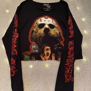 Friday the 13th Crop Top